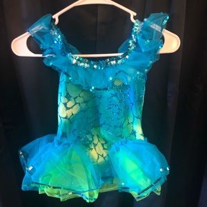 Little girl dance costume